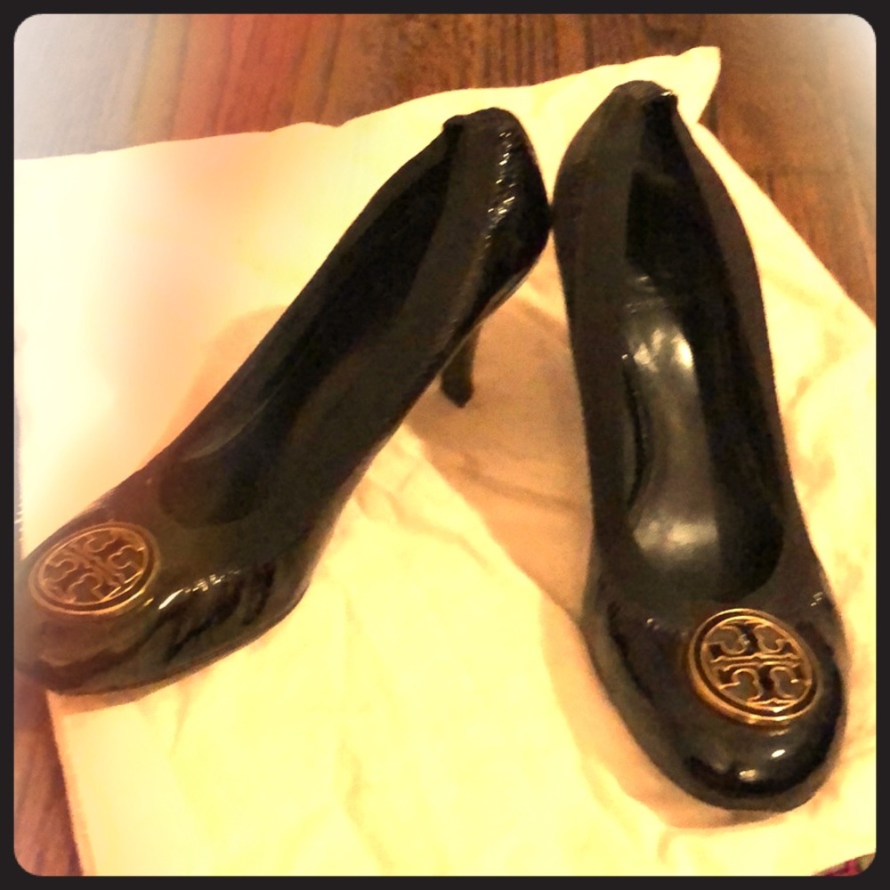 Tory Burch Caroline Black Heels